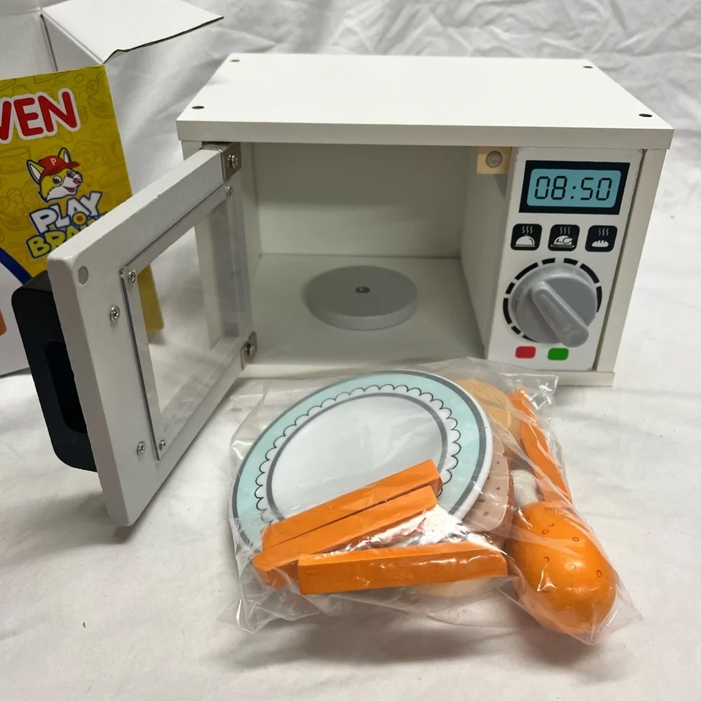 Play brainy microwave play set 11 pc